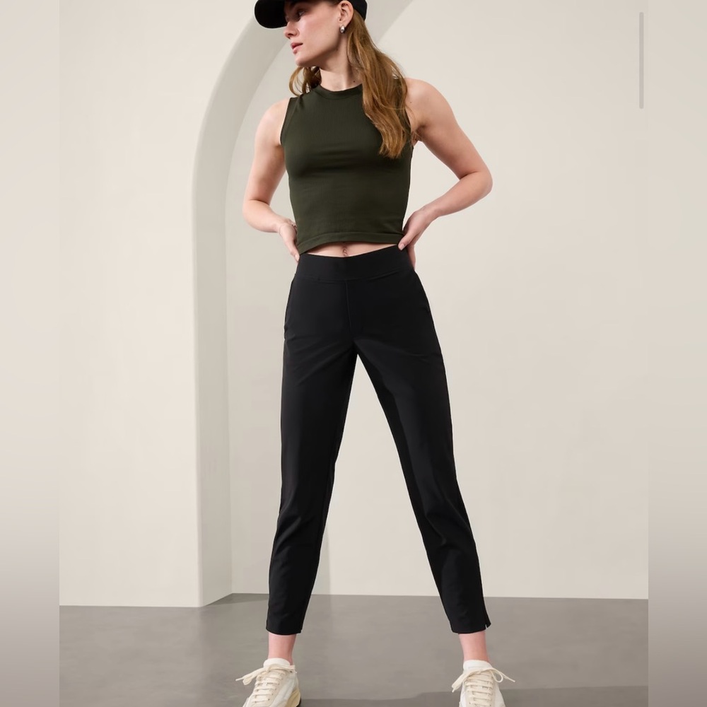 Athleta Brooklyn mid rise ankle pants, EUC